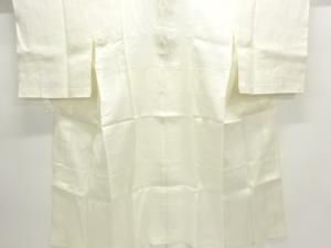 アンティーク　本麻すかし織竹笹模様長襦袢